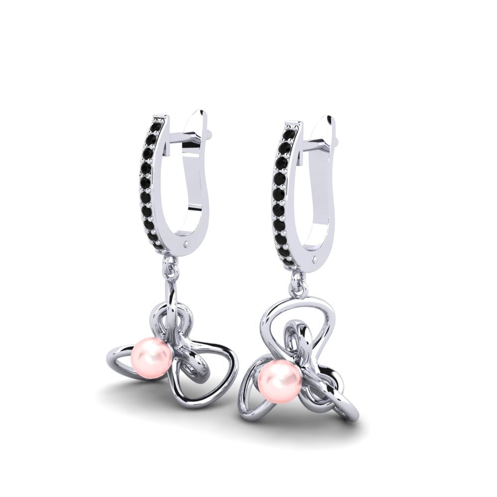 Black Sapphire Women's Earring Immaginare
