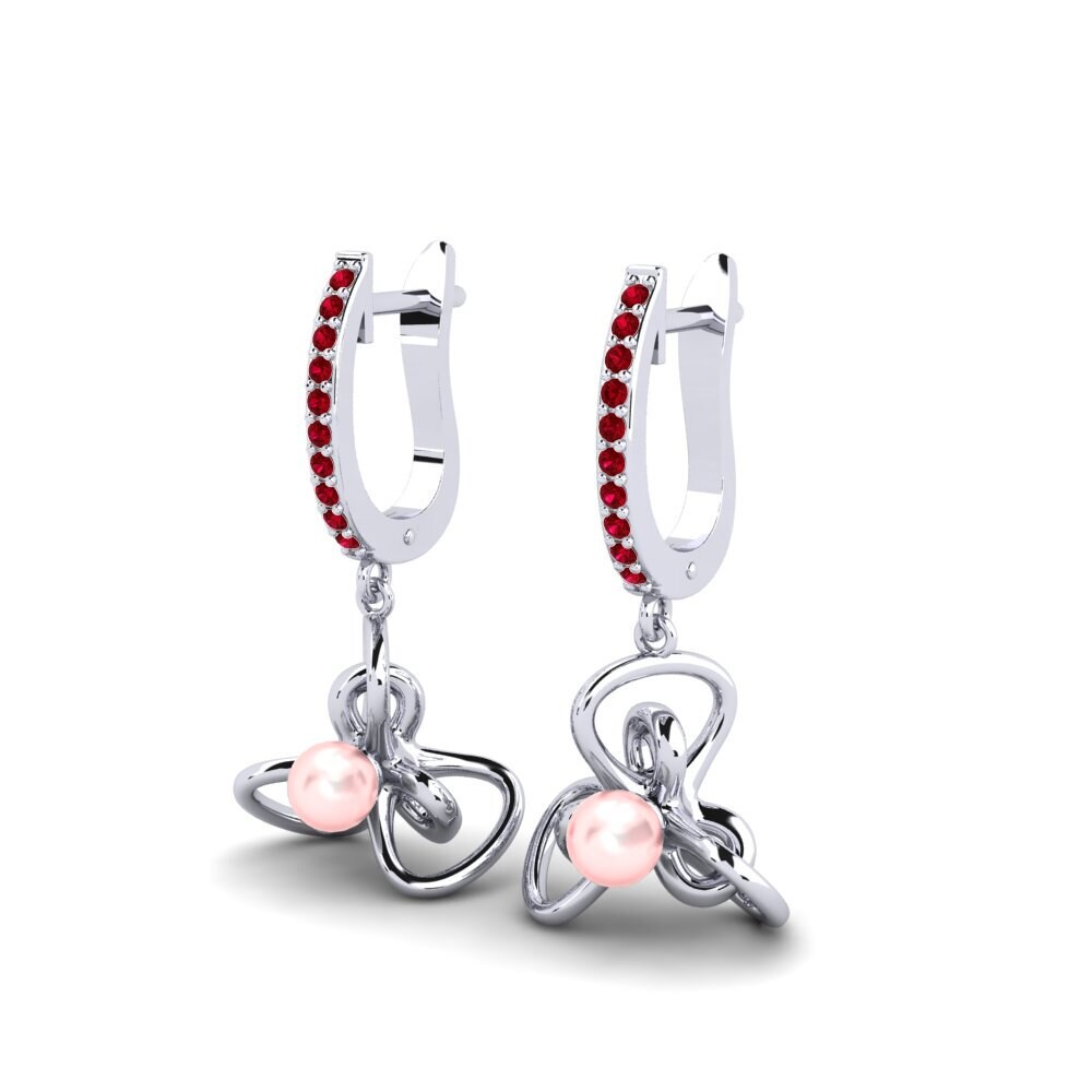 Red Zirconia Women's Earring Immaginare