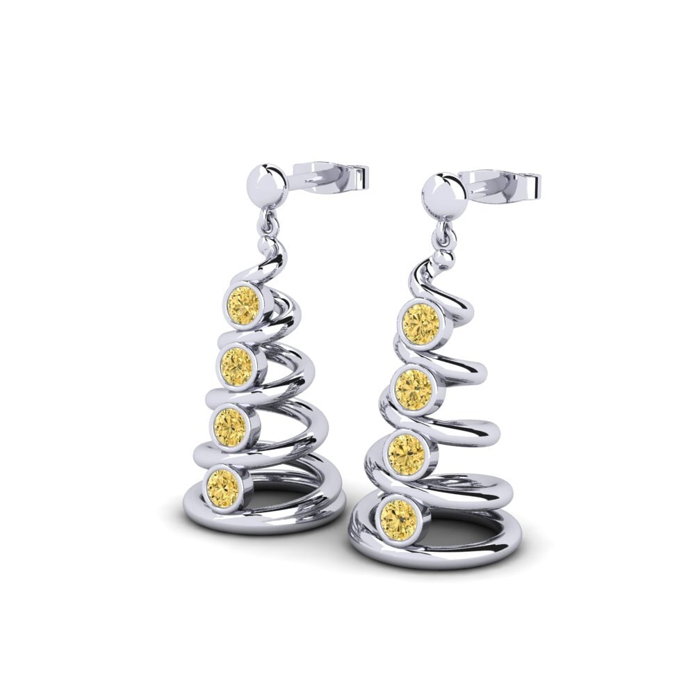 Yellow Diamond Women's Earring Immediato