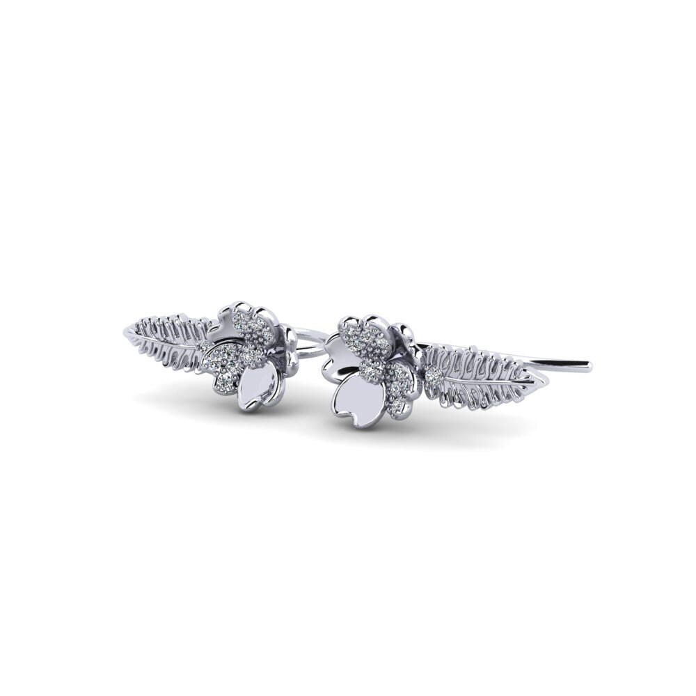 diamond-zirconia Women's ต่างหู Imprecise