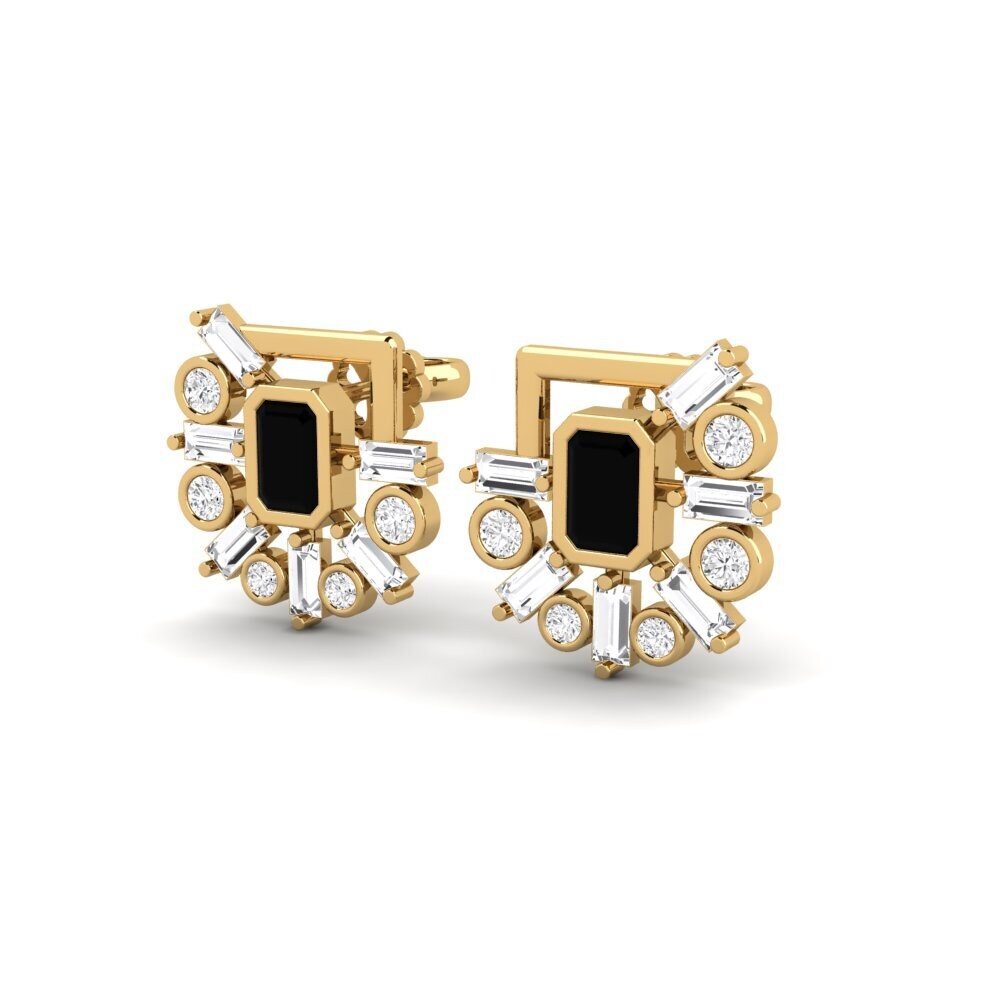 Black Onyx SYLVIE Earring Impressi
