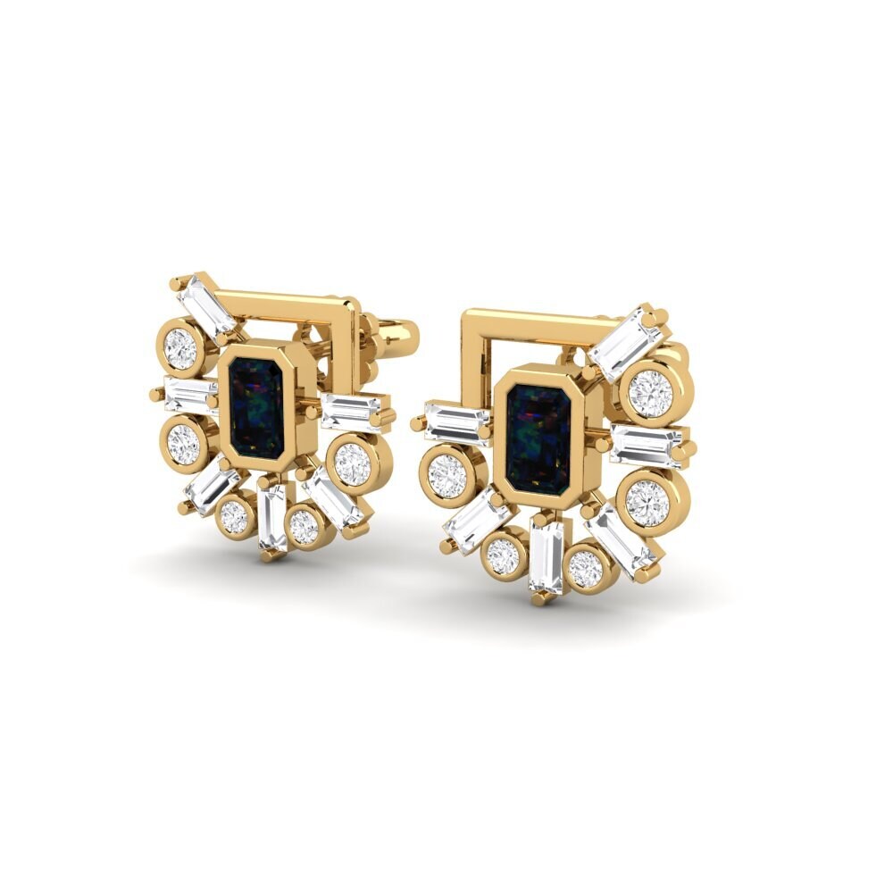 Black Opal SYLVIE Earring Impressi