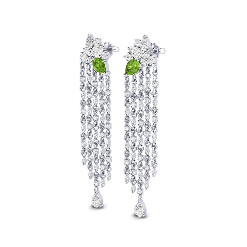 Peridot SYLVIE Earring Improvisation