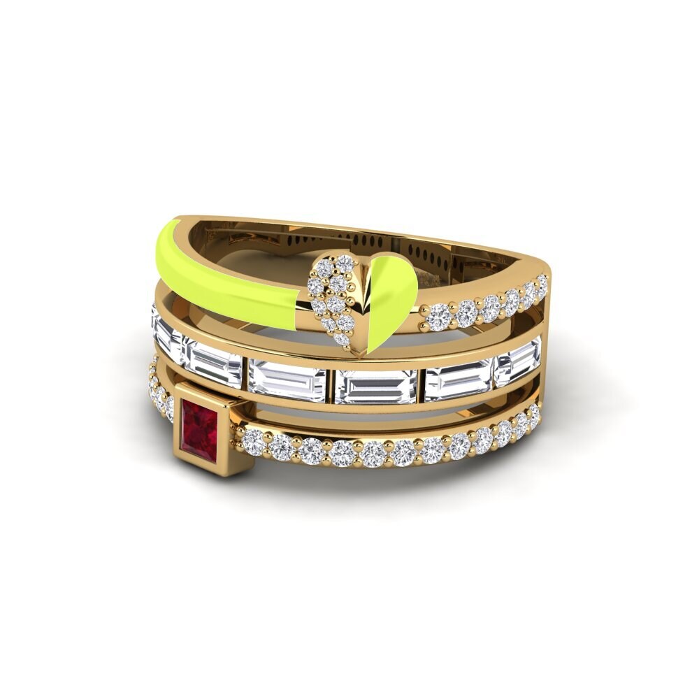 Ruby Ring Indigo
