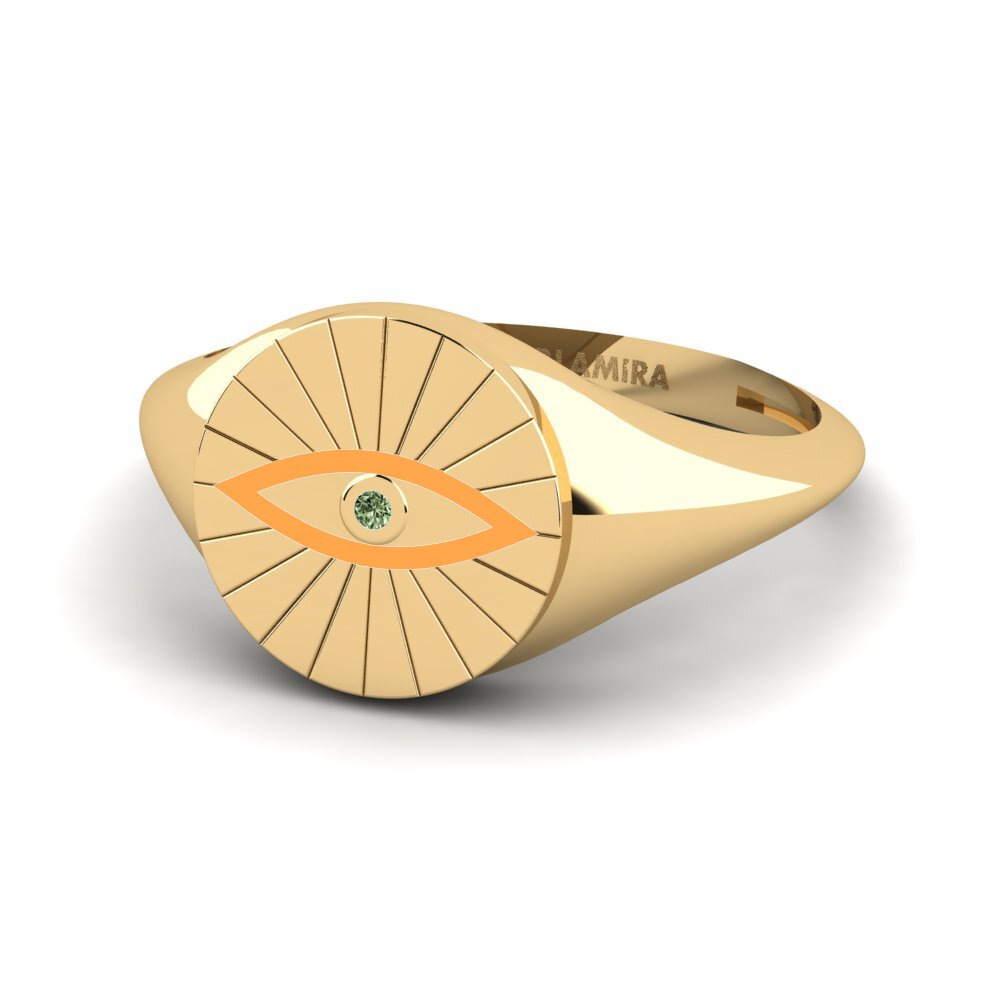 Grüner Diamant Ring Ingabo
