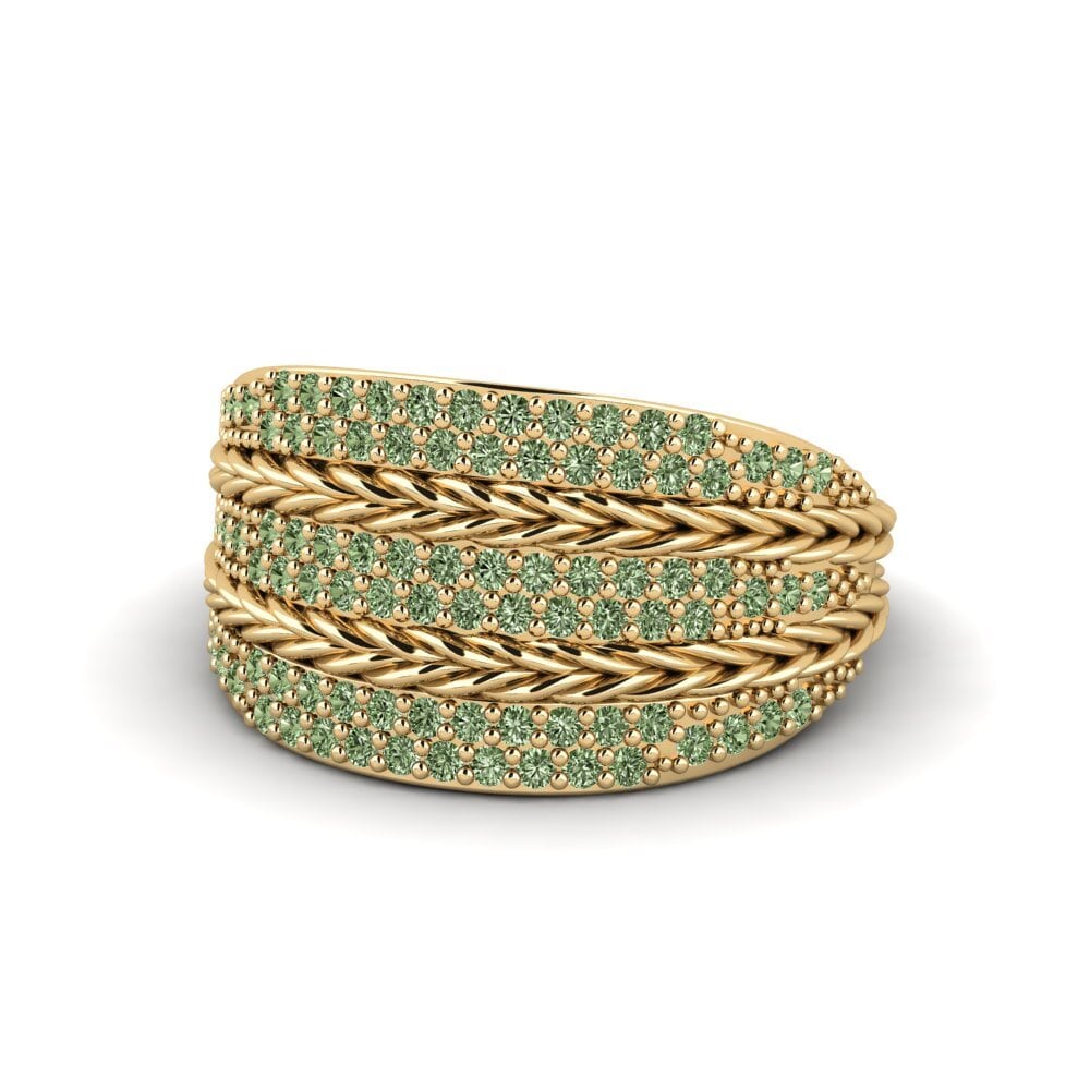 Green Diamond Ring Injabulo