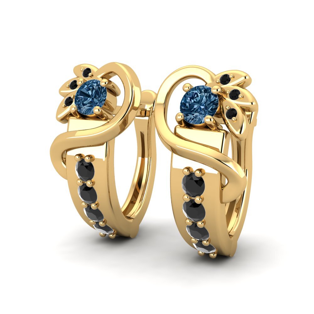 Blue Diamond Women's Earring Inna