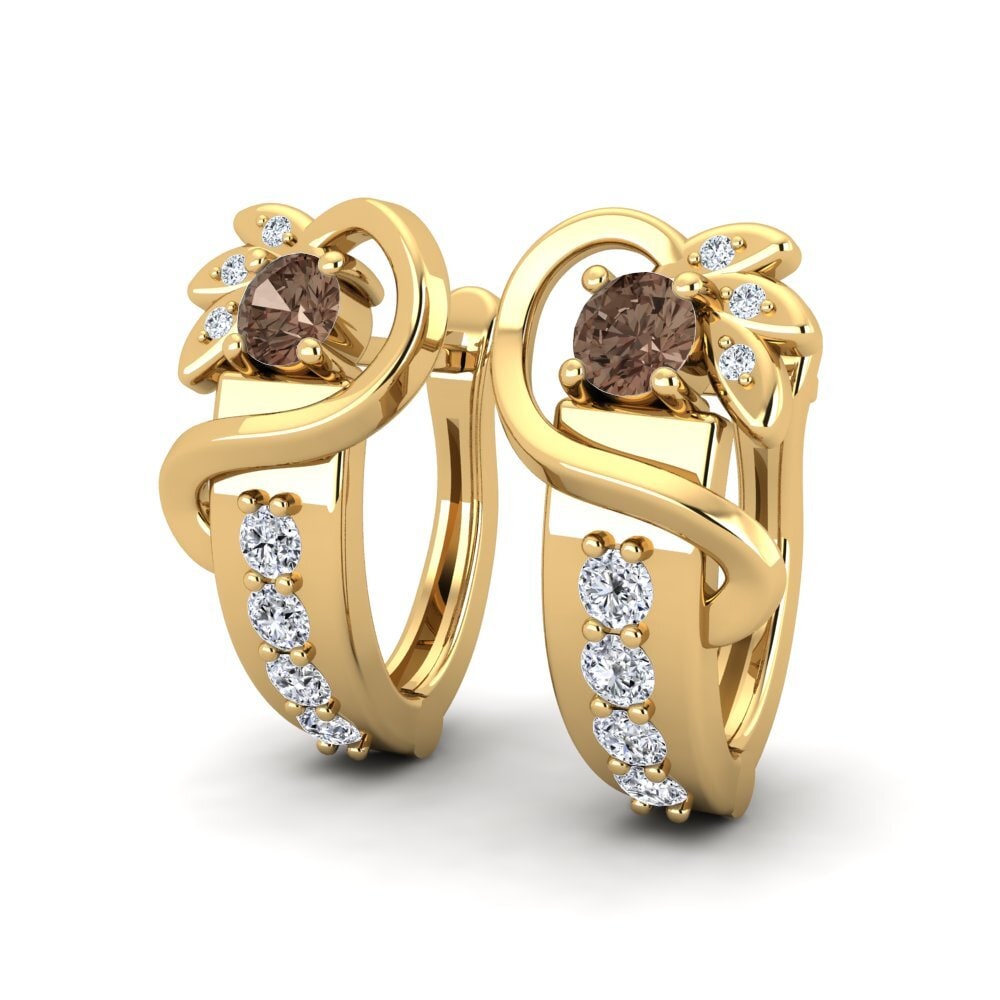 Smoky Quartz Women's Earring Inna