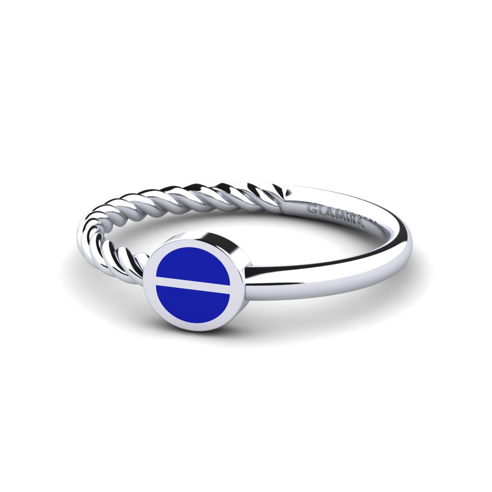 White Silver Ring Innards
