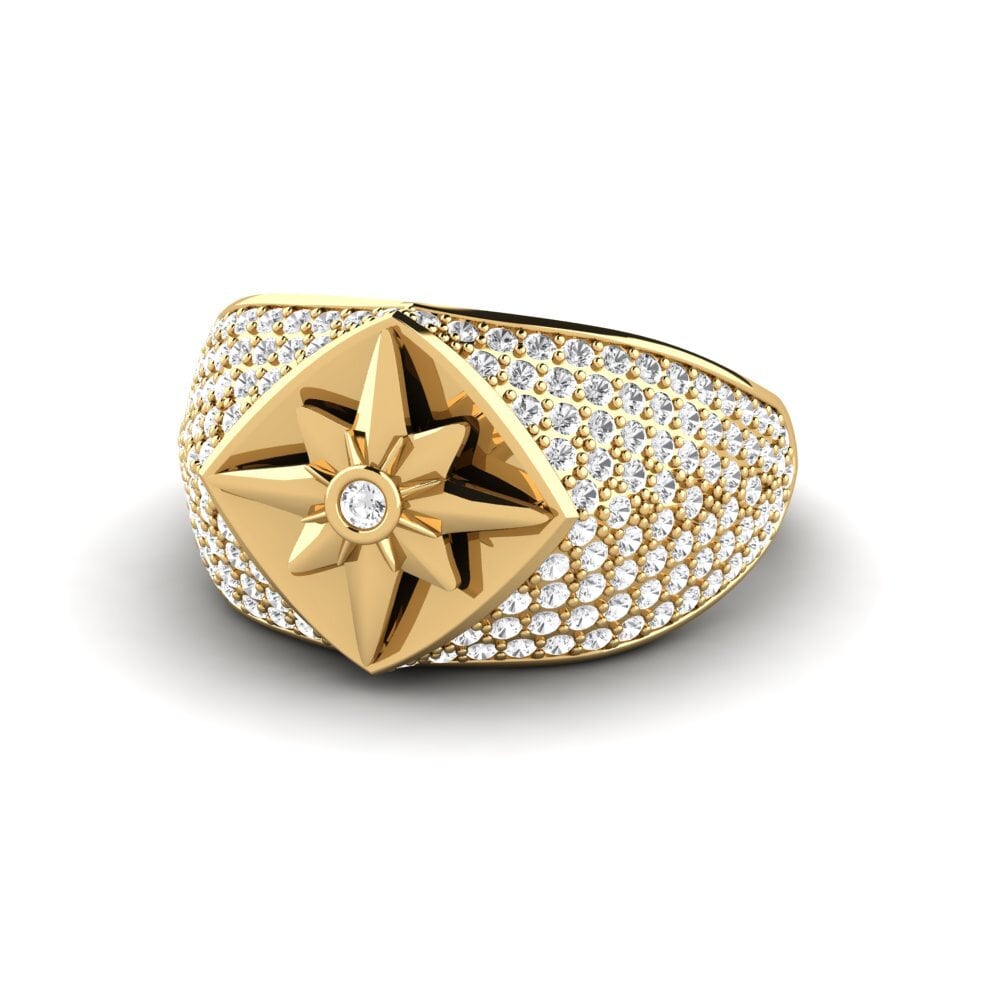White sapphire Ring Intense