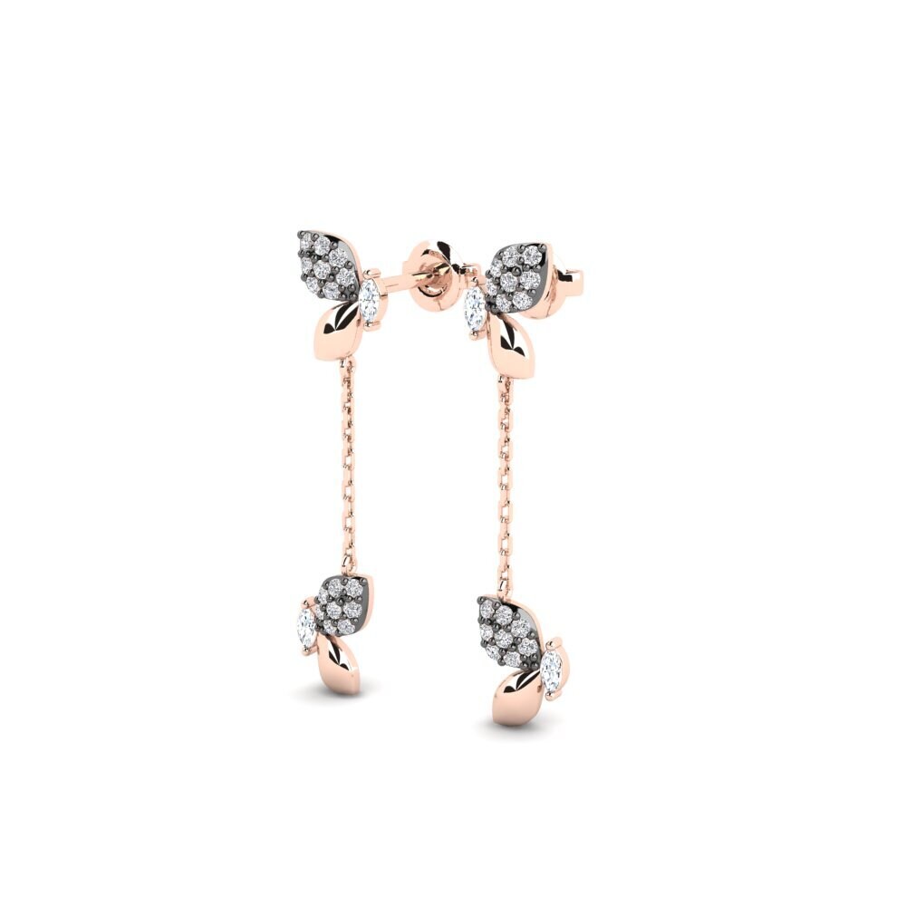 Zircone Boucle d'oreille femme Intention
