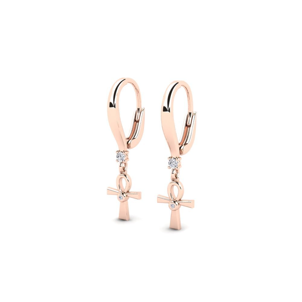 14ct Rose Gold Women's Earring Invercargill