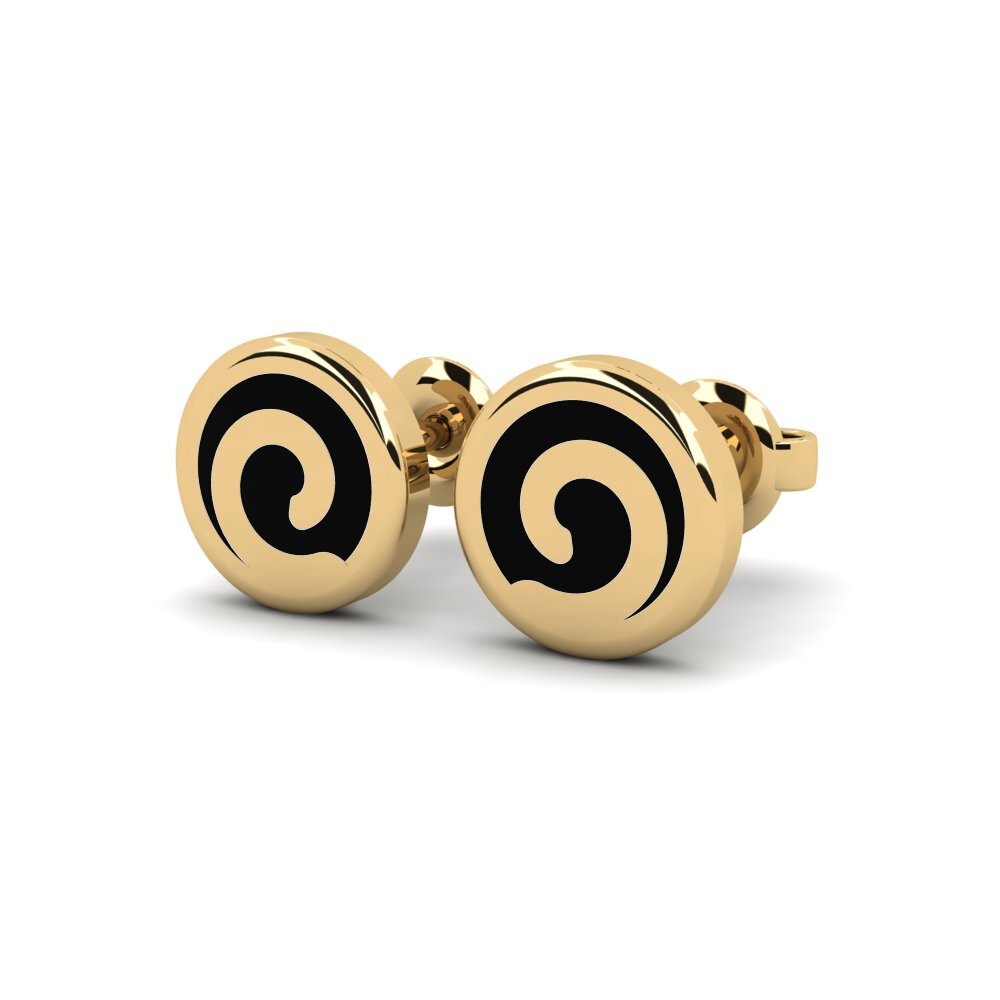 14k Oro Amarillo Pendiente para Niño Iongnadh