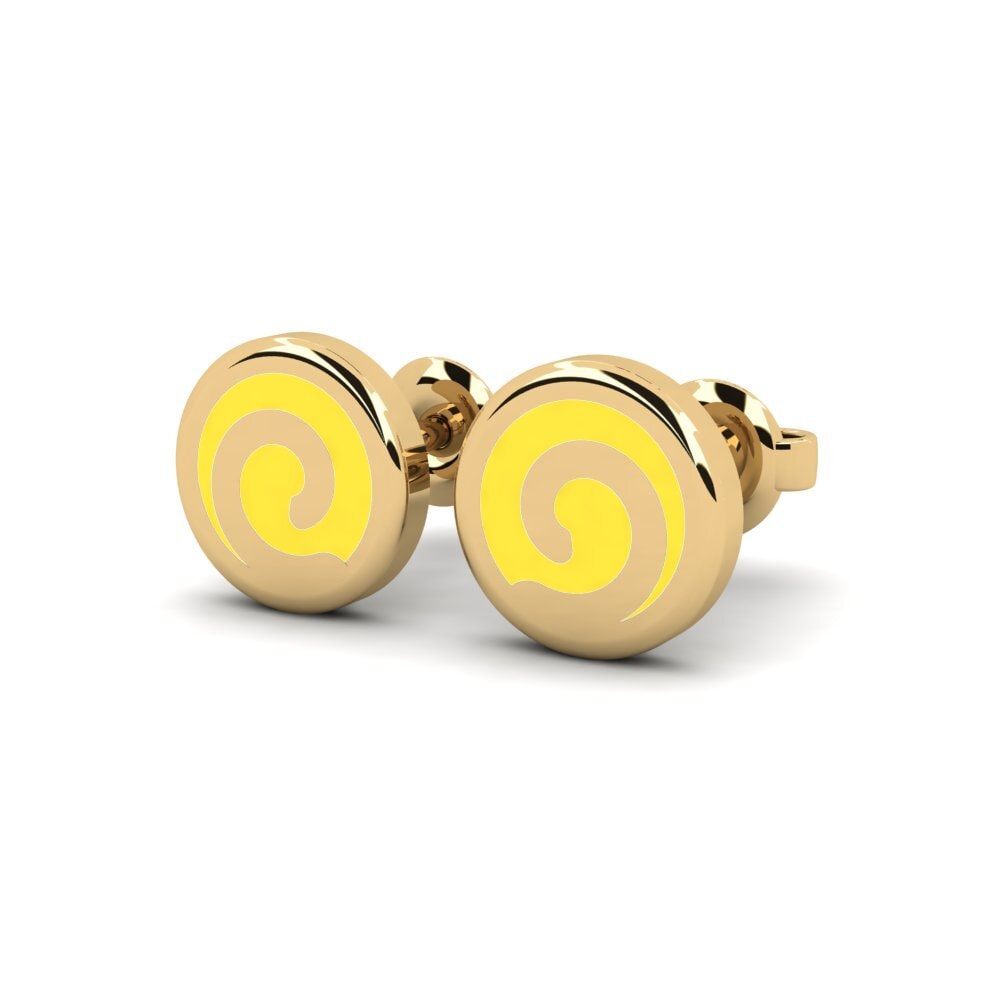 9ct Yellow Gold Kid's Earring Iongnadh