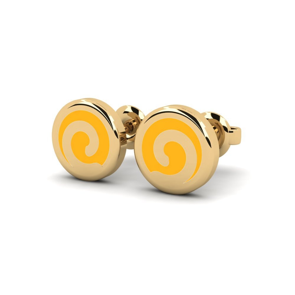 14k Oro Amarillo Pendiente para Niño Iongnadh
