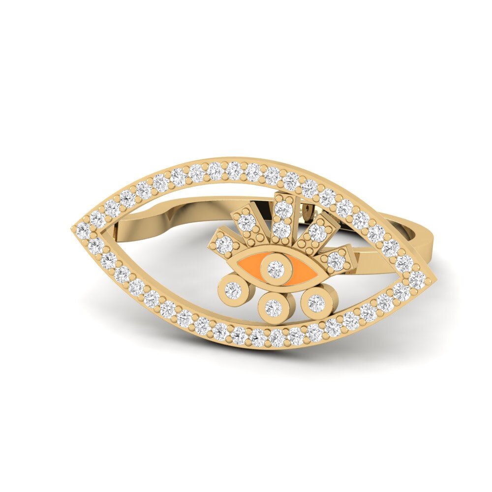 Weißer Saphir Ring Issos
