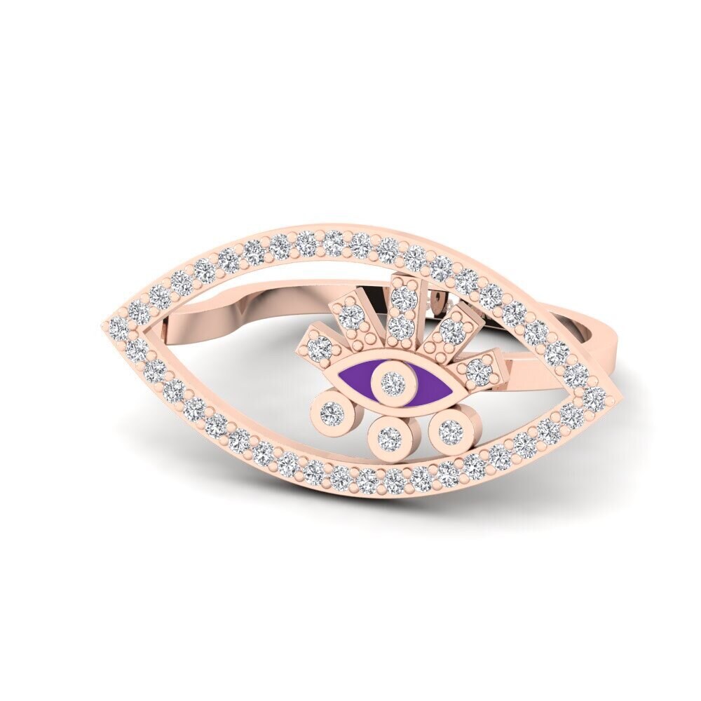 9ct Rose Gold Ring Issos