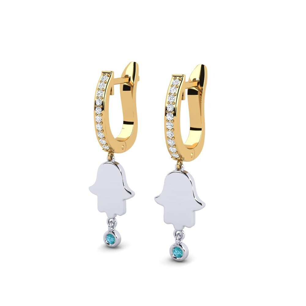 Blue Diamond Women's Earring Istiniya