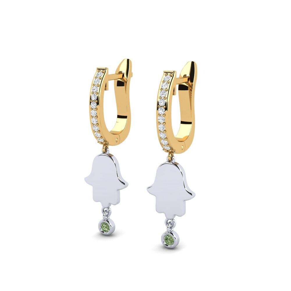 Green Diamond Women's Earring Istiniya