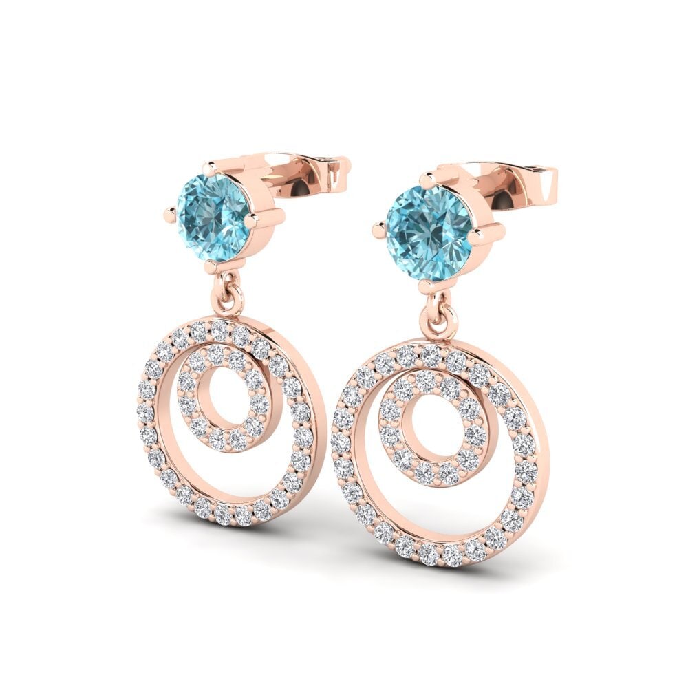 Blue Zircon Women's Earring Itamar