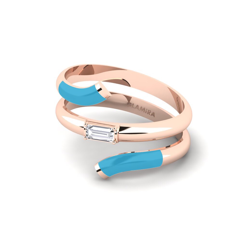 14ct Rose Gold Ring Ithakis