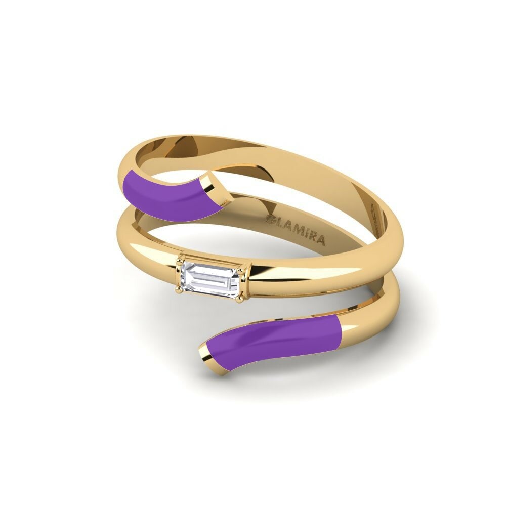 Diamant De Synthèse Bague Ithakis