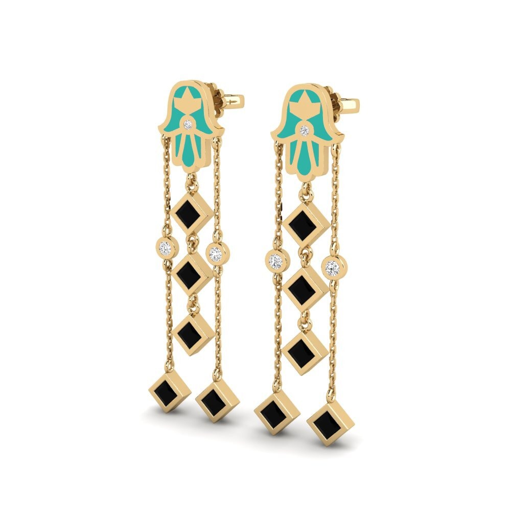 Black Onyx Women's Earring Ithemba
