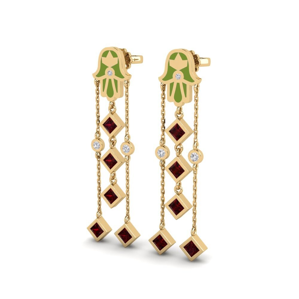 Garnet Women's Earring Ithemba