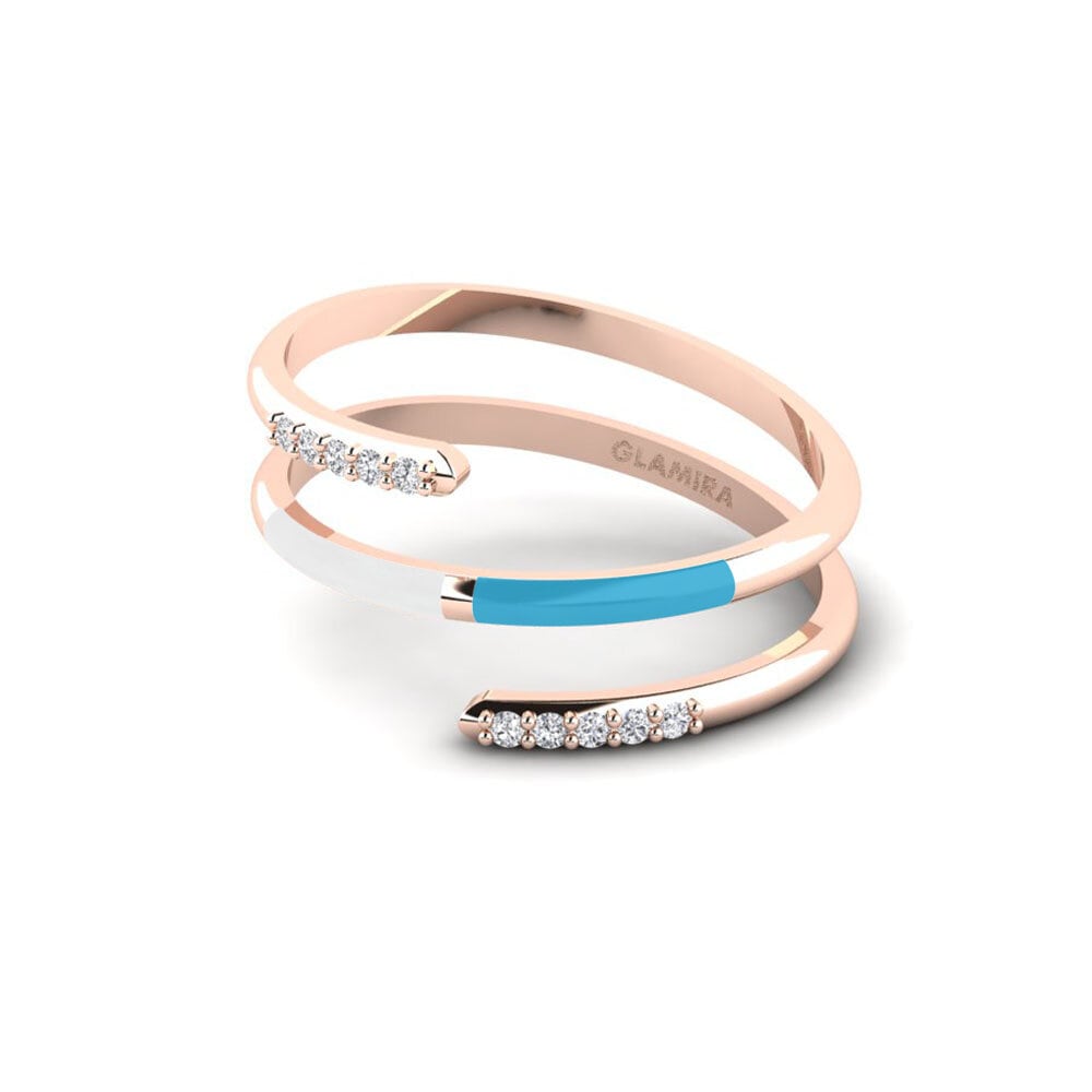 Rotgold 585 Ring Ithoca