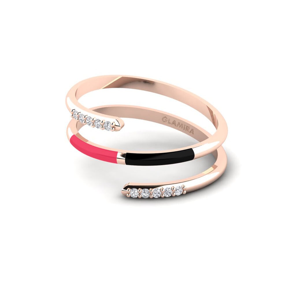 Rotgold 750 Ring Ithoca