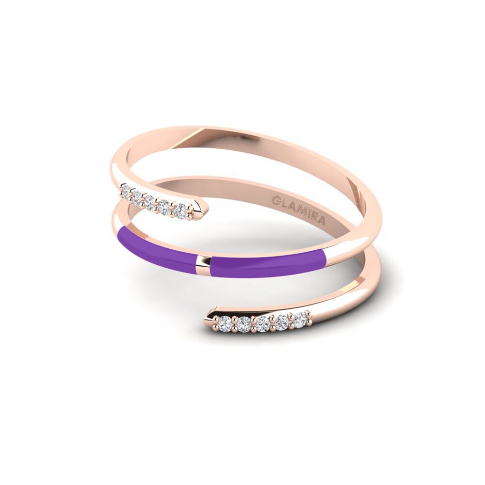 Rotgold 585 Ring Ithoca