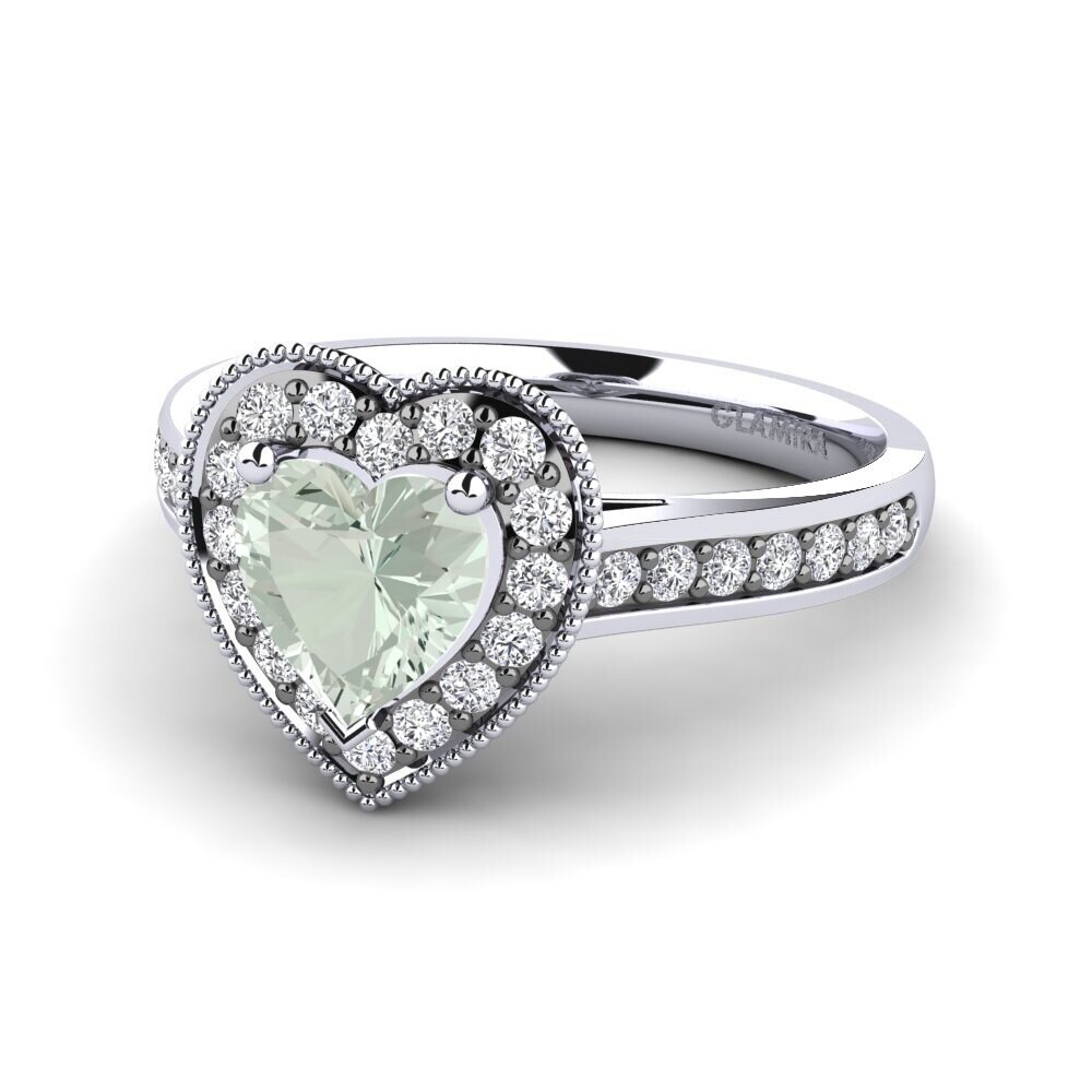 Green Amethyst Women's Ring Ivey