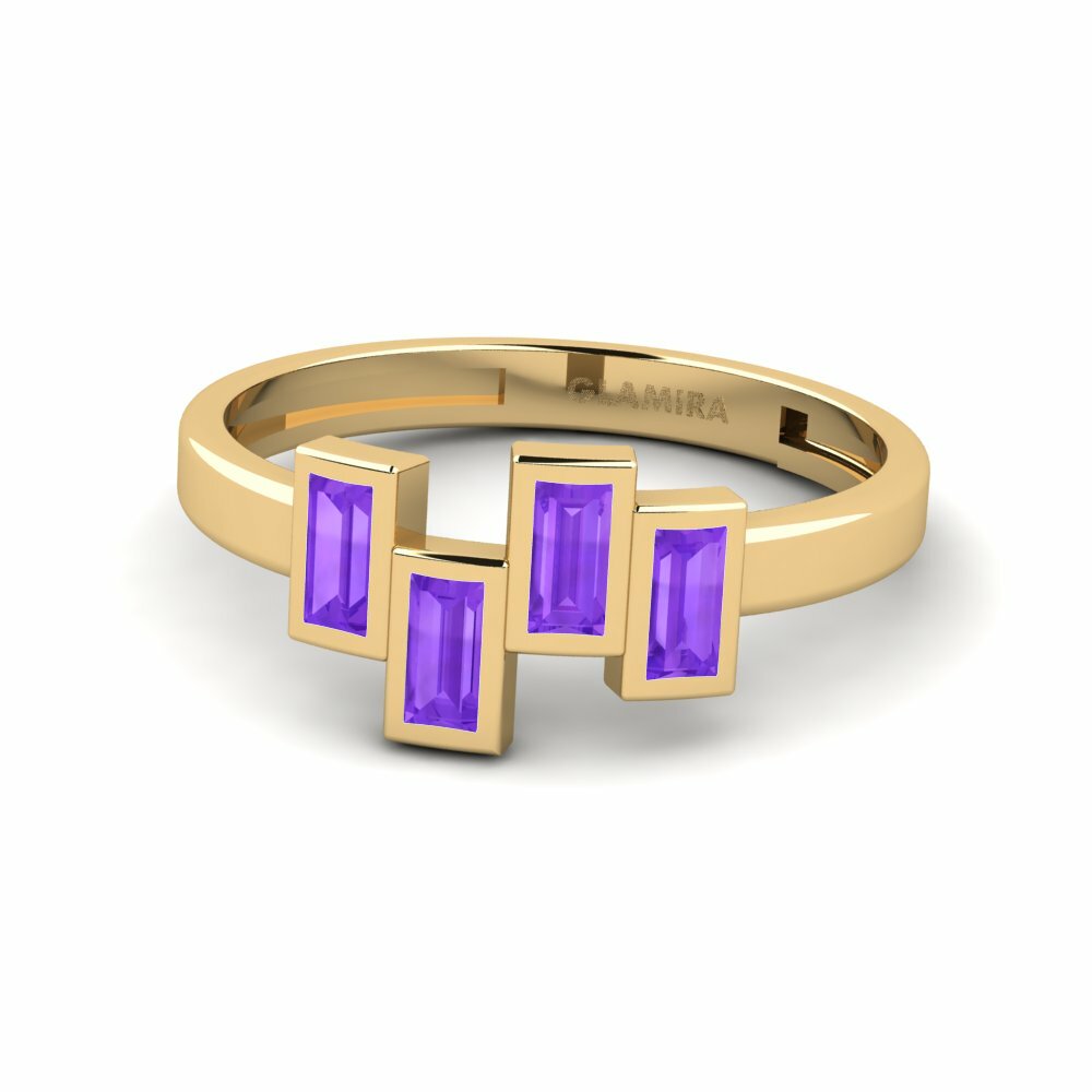 Améthyste Bague Izimbali - A
