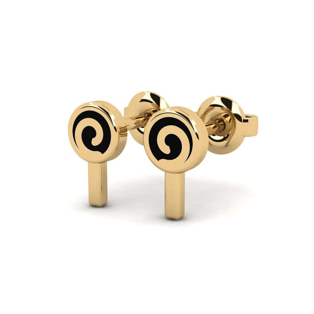14k Oro Amarillo Pendiente para Niño Iznenadenje