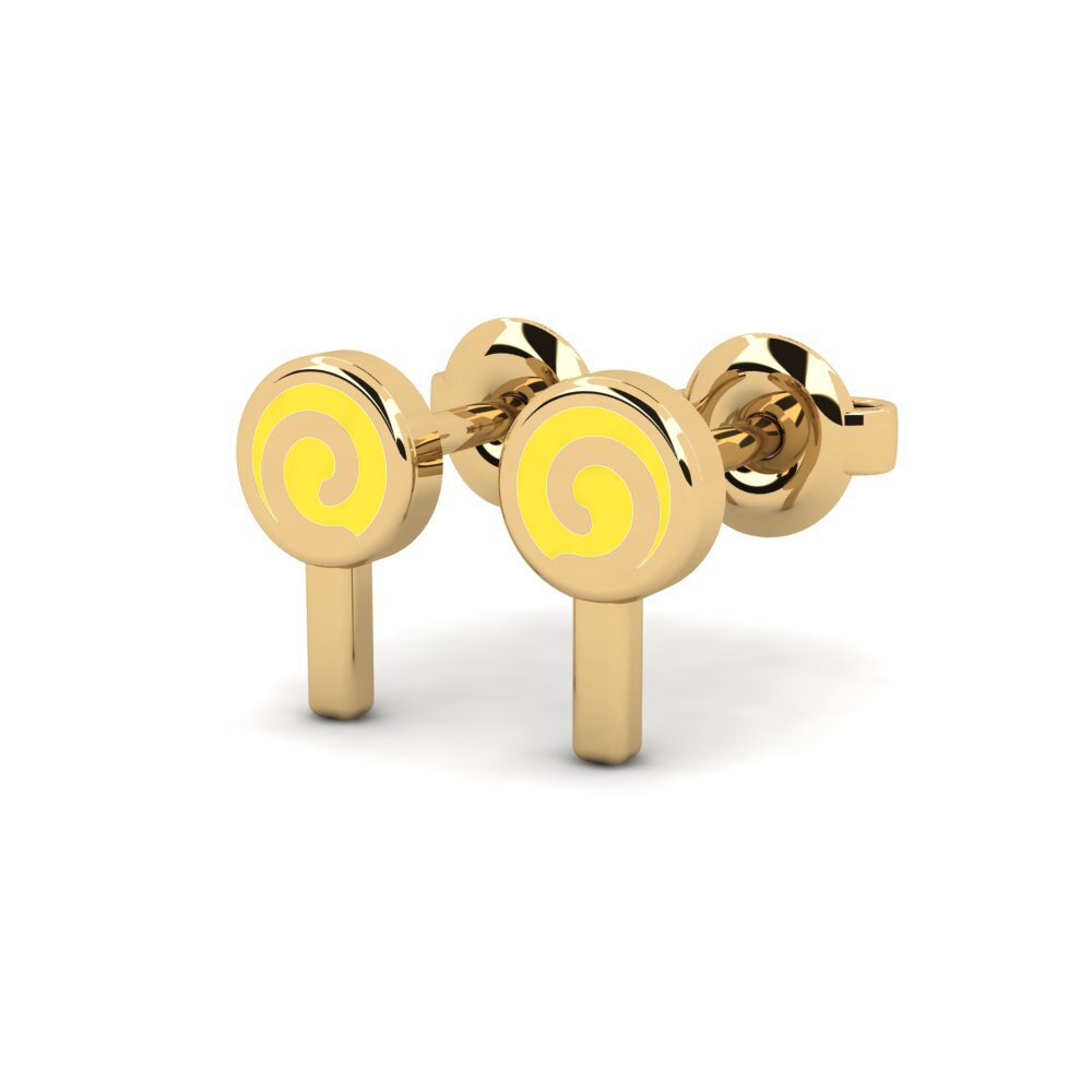 9ct Yellow Gold Kid's Earring Iznenadenje