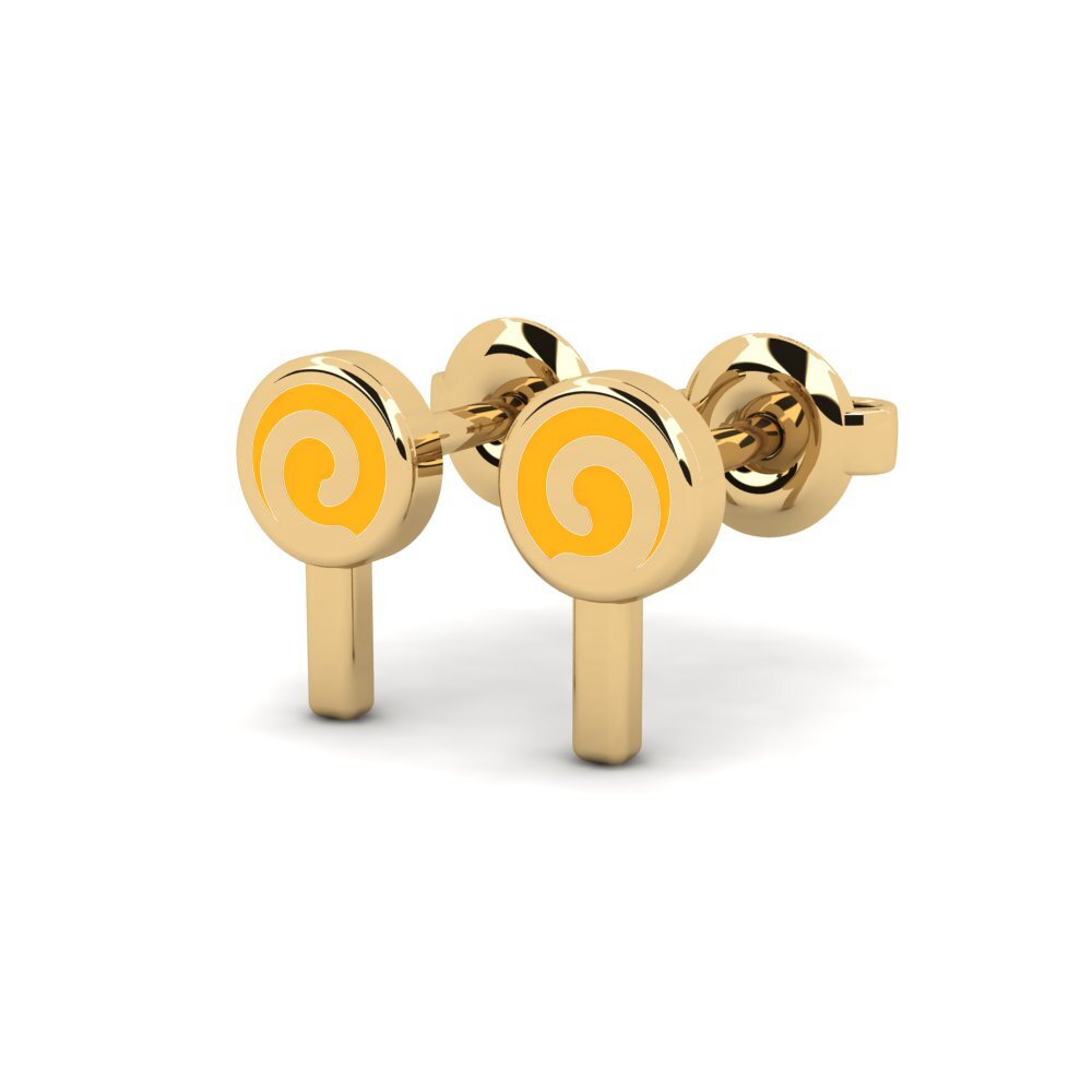 14k Oro Amarillo Pendiente para Niño Iznenadenje