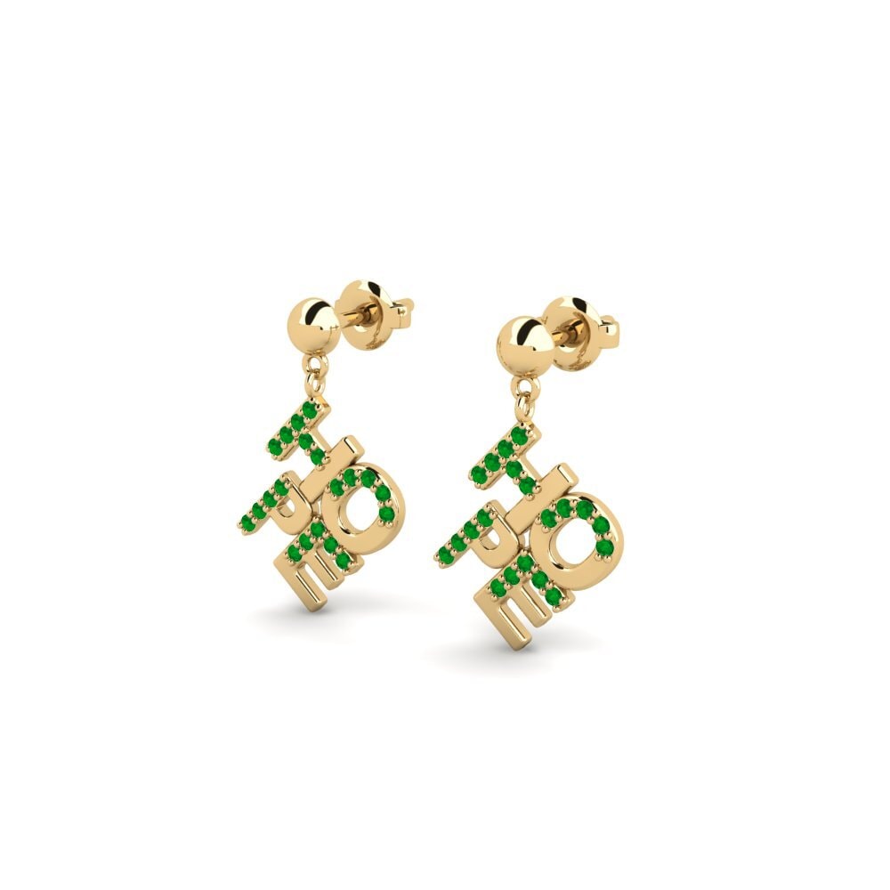 Emerald Women's Earring Izon