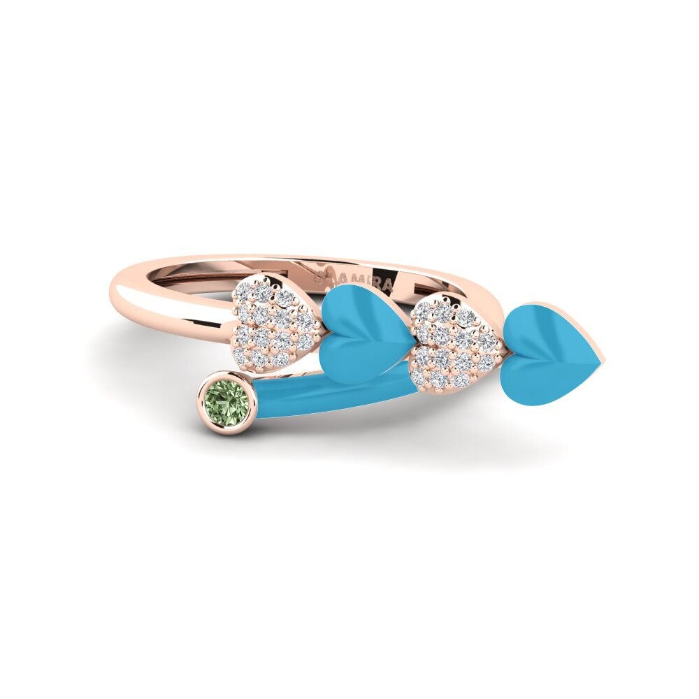 Green Diamond Ring Jacaylka