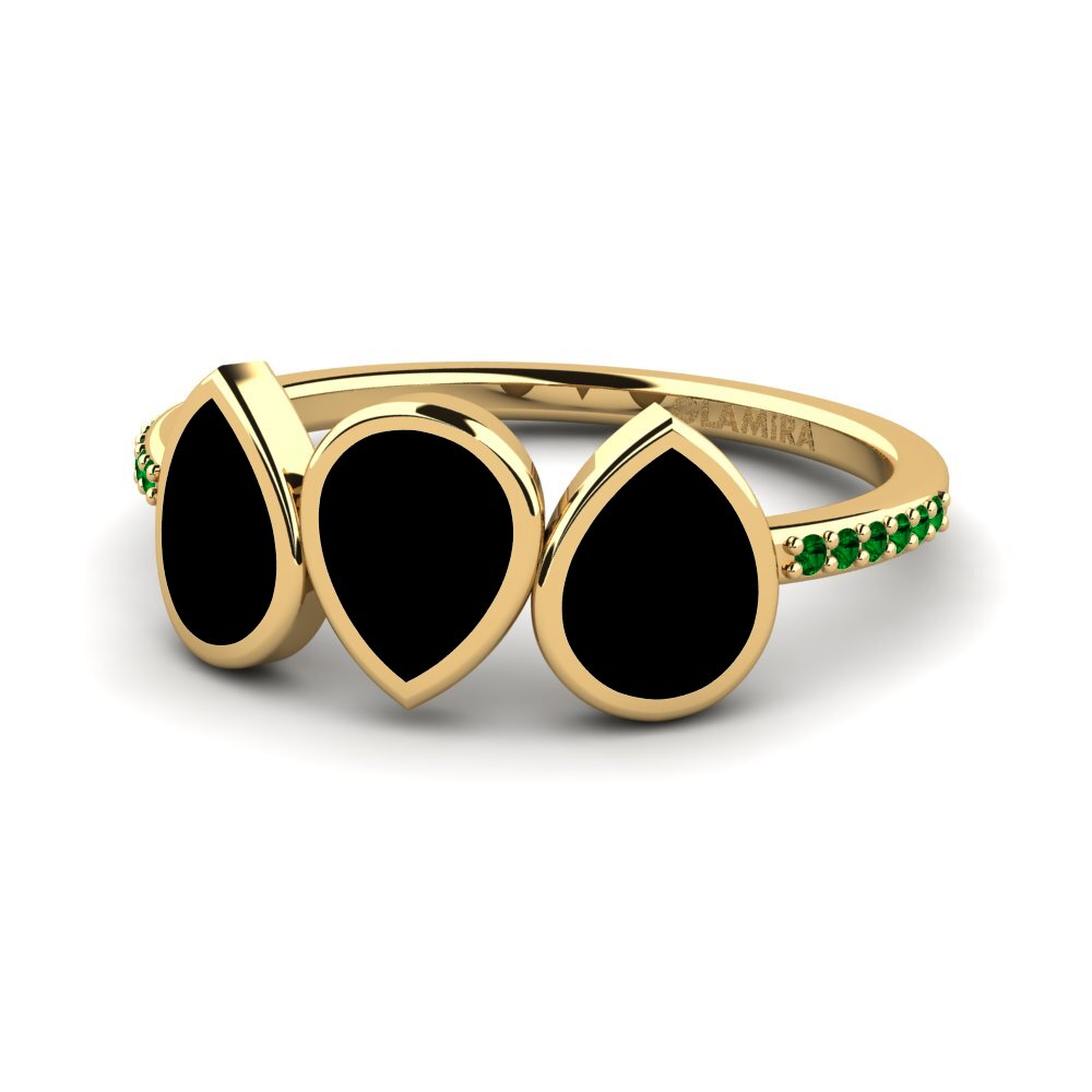 Green Zirconia Ring Jackie