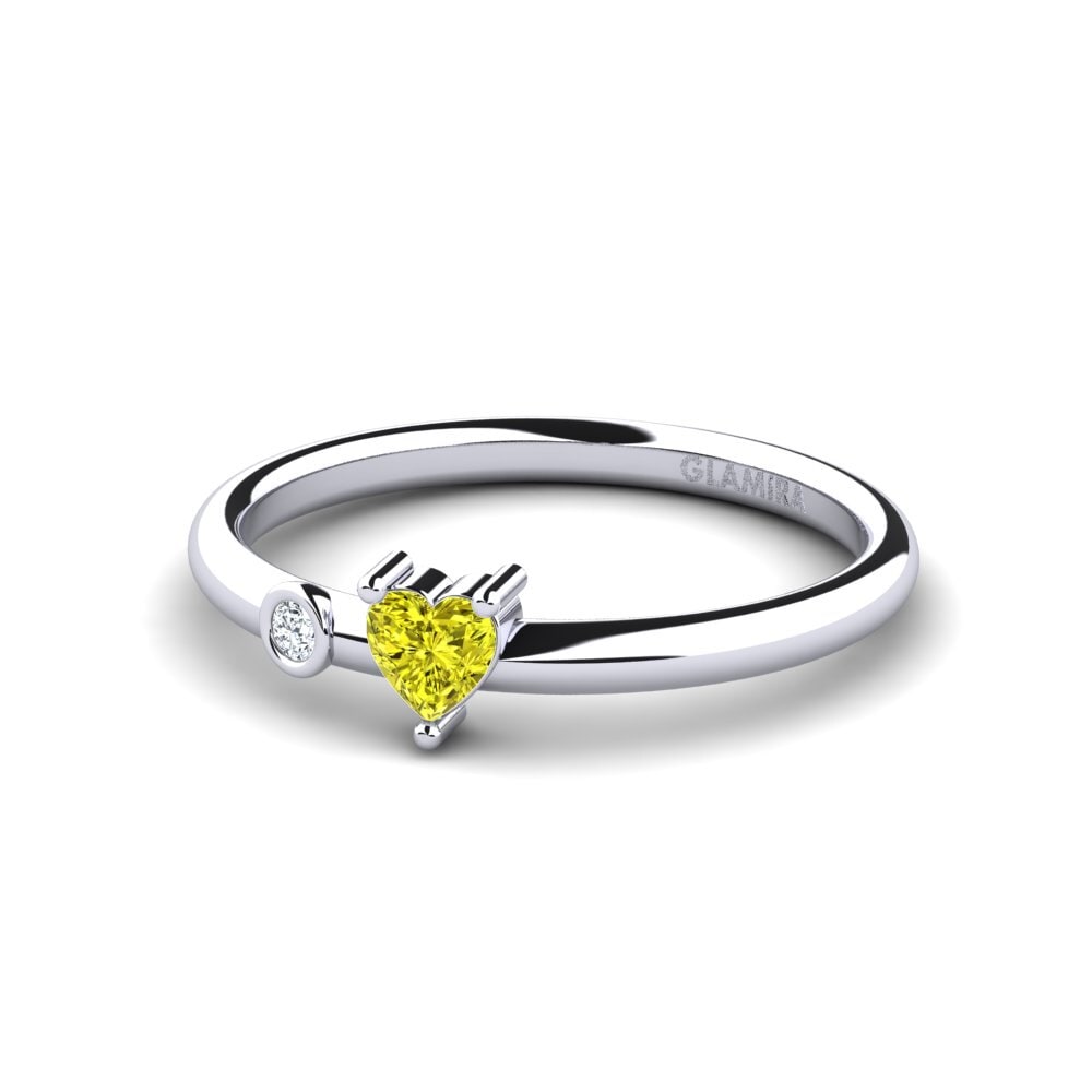 Yellow Diamond Women's Ring Jakanis