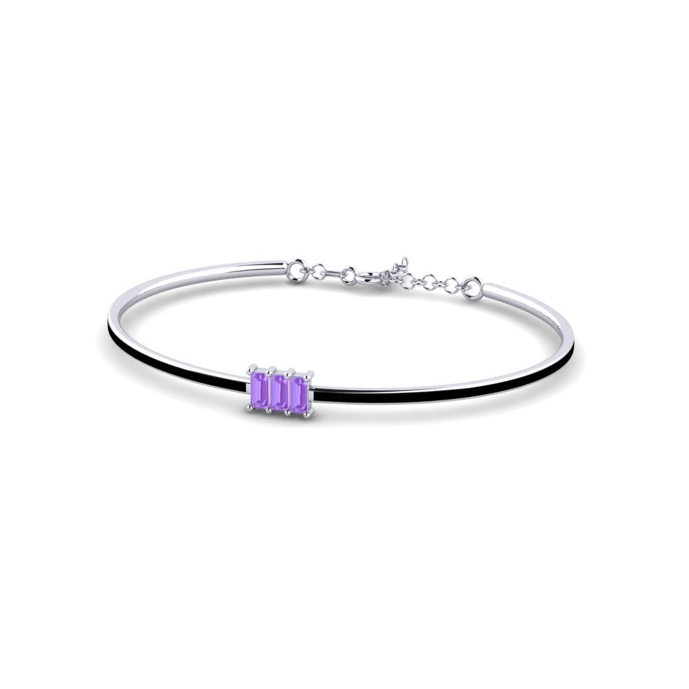 Bangle Amethyst Bracelets