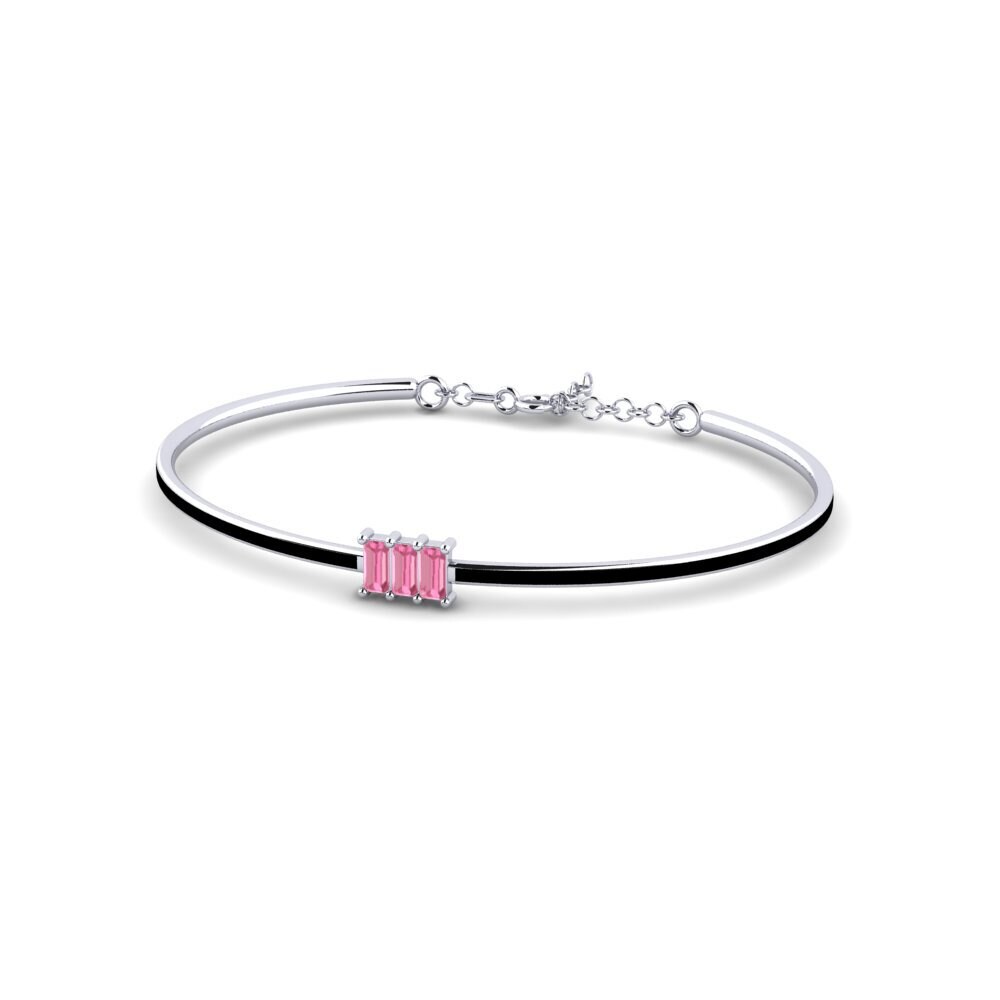 Bangle Pink Sapphire Bracelets