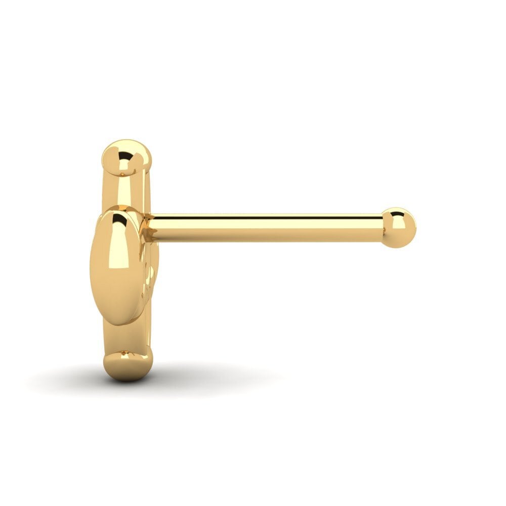 Achetez GLAMIRA Piercing Nez Jamshyd en Or Jaune 375 Diamant 0.015 ...