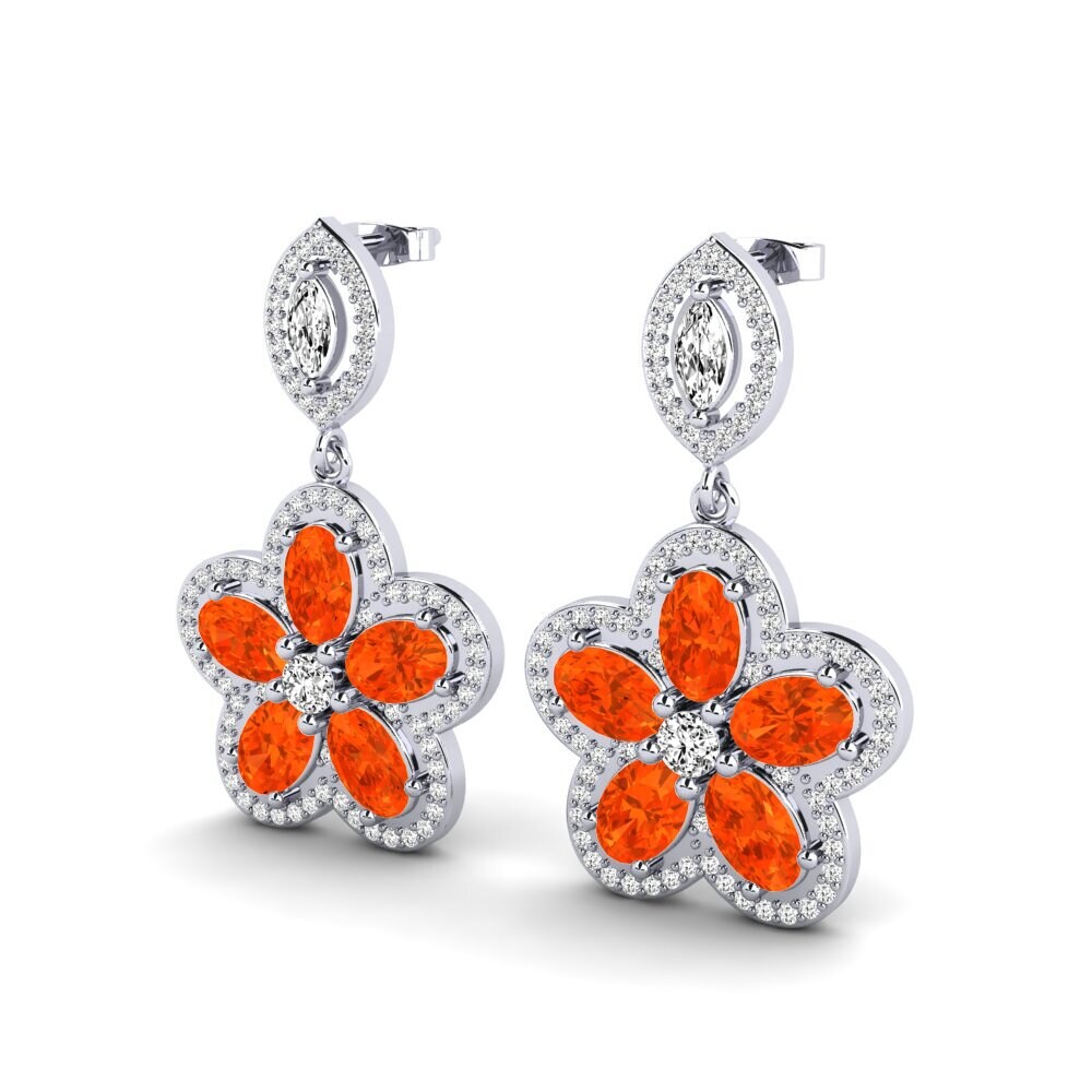 Fire-Opal Women's Earring Jann