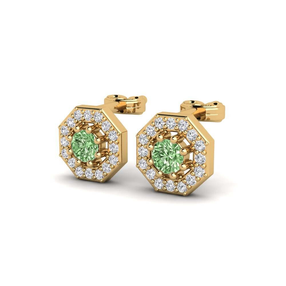 Green Diamond Women's Earring Janni
