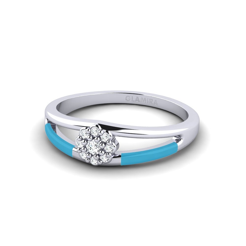 950 Platinum Ring Jautri