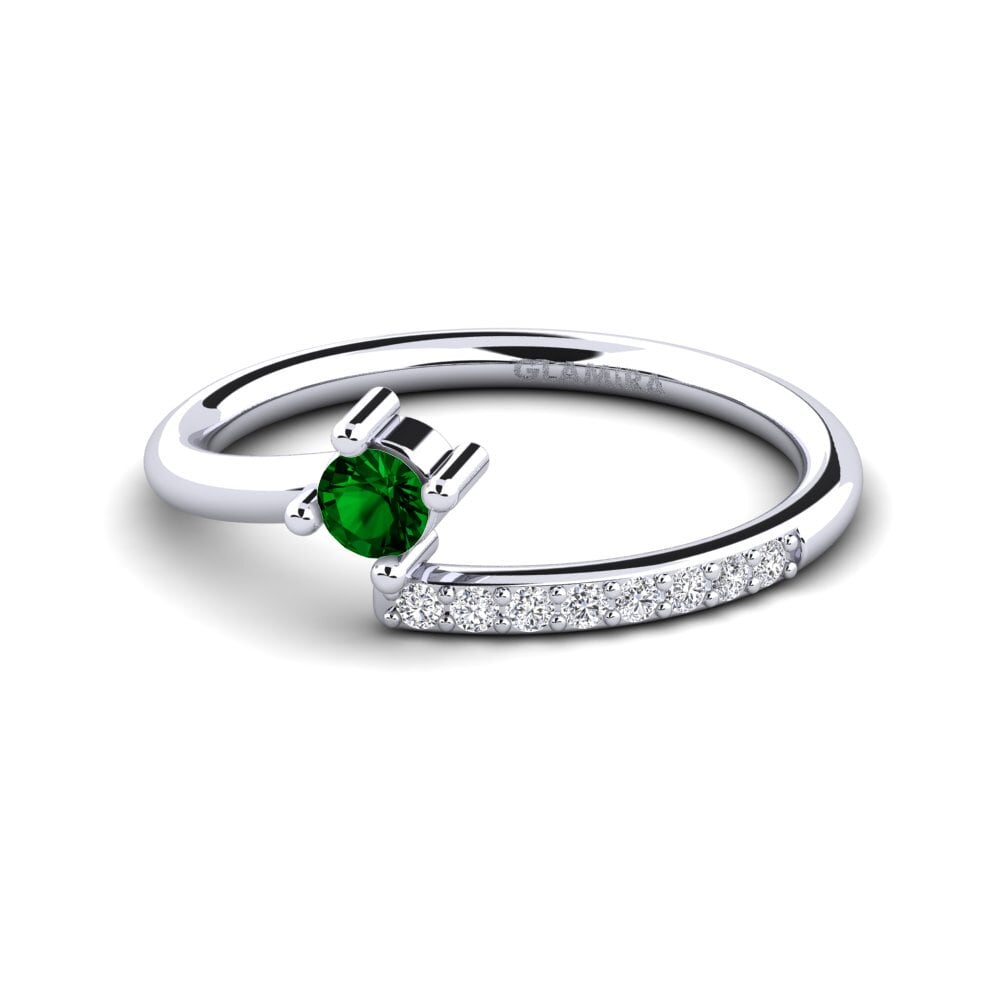 Zircone Verde Anello Javier
