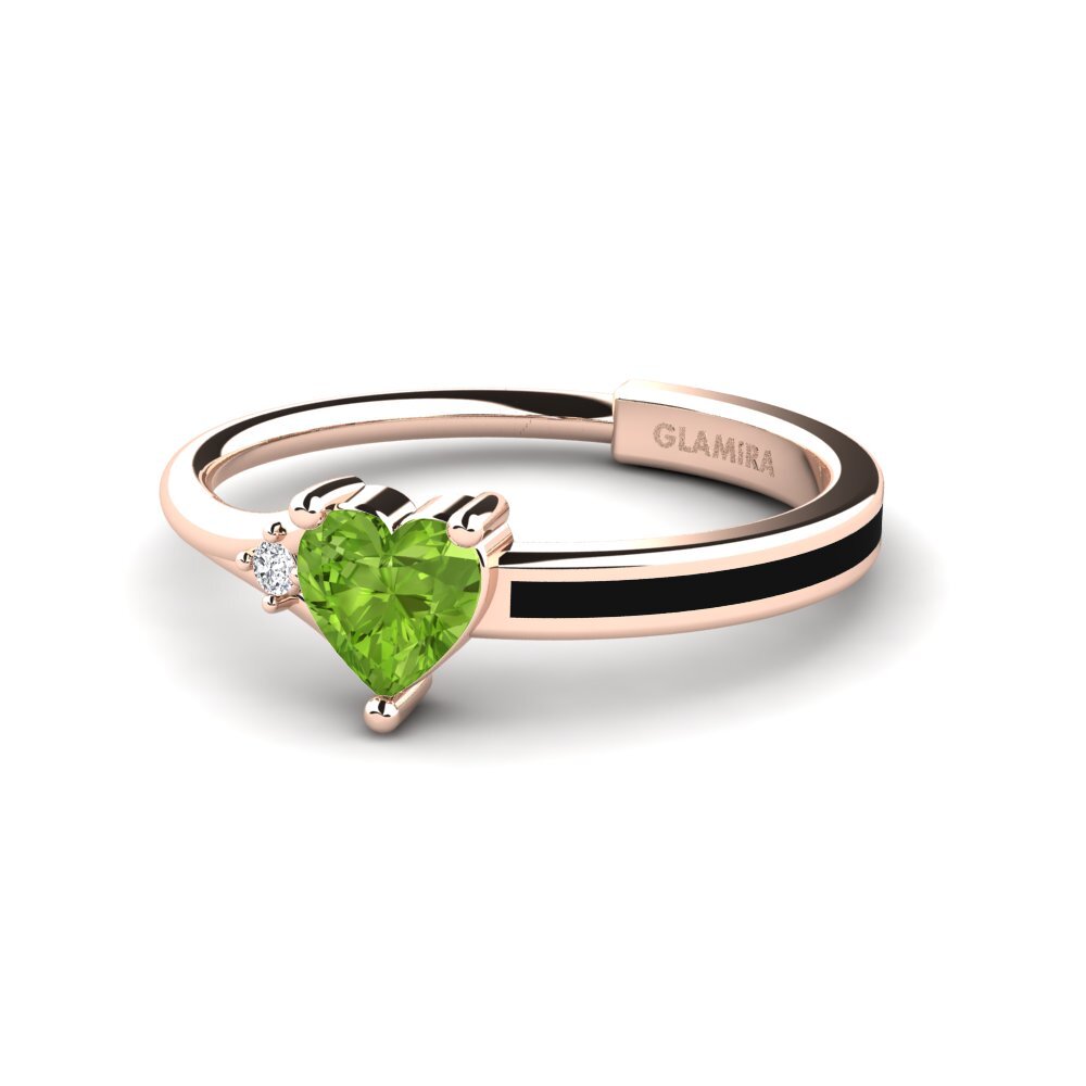 Peridot Engagement Ring Jay
