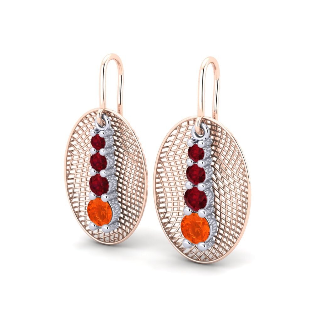 Fire Opal Women's Earring Jeanelle