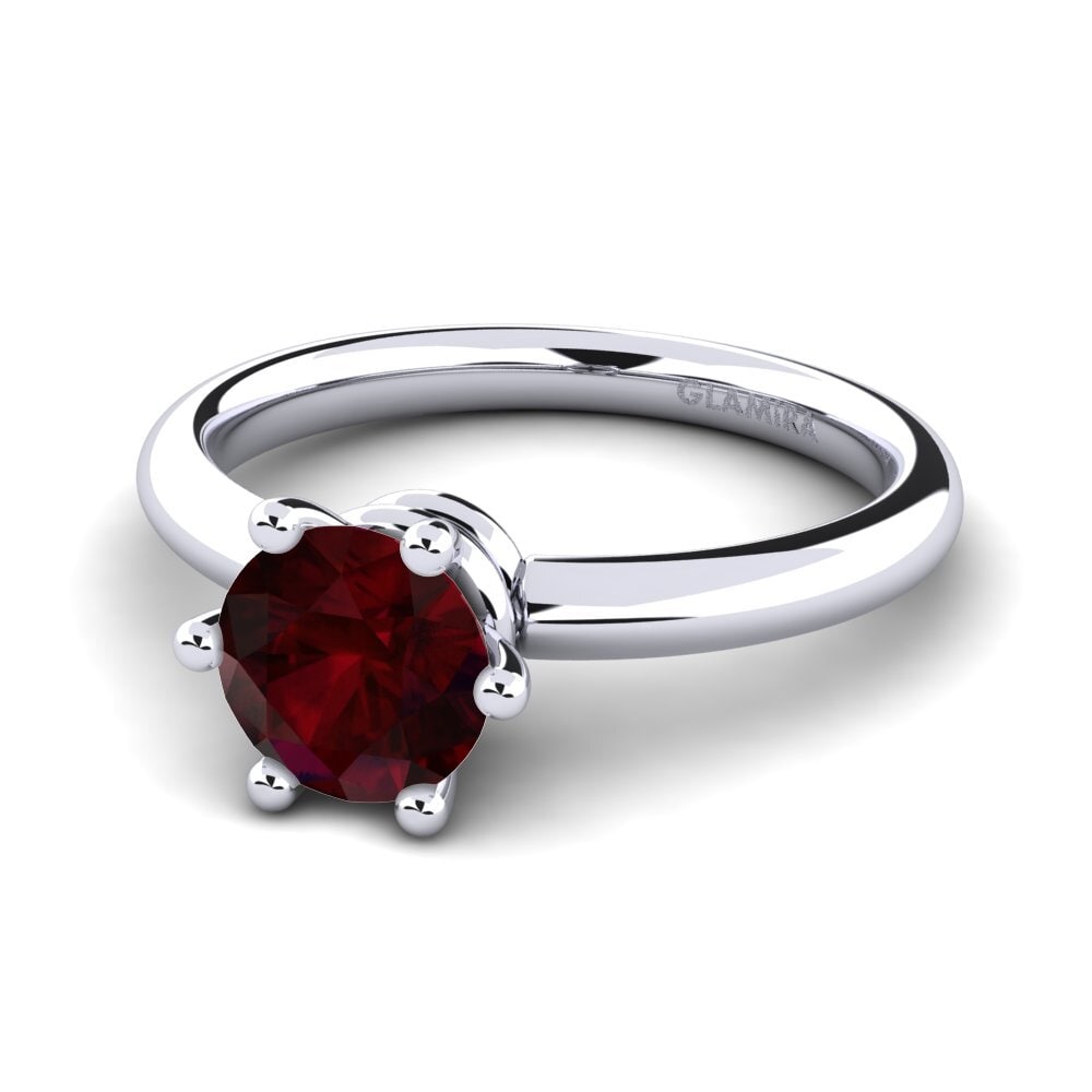 Garnet Engagement Ring Jemma 1.0 crt